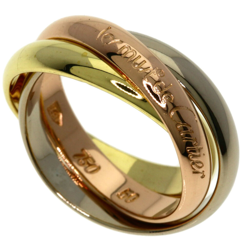 CARTIER Authentic 18k Gold Trinity Ring